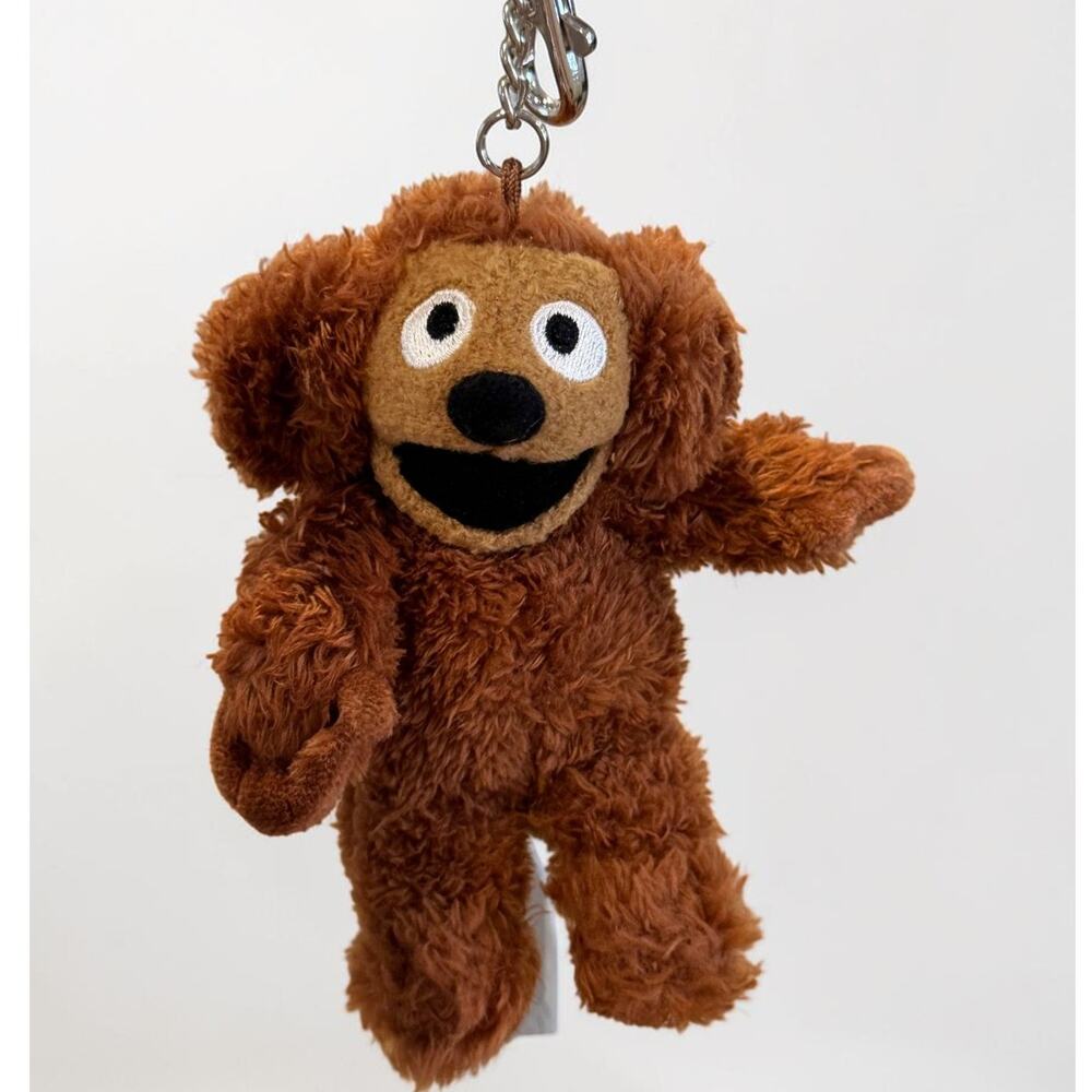 Disney Store The Muppets Rowlf Plush Keychain Bag Charm NWT